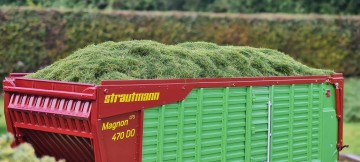 Modelbouw Silage gras donker groen