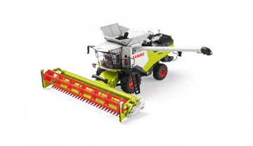 CLAAS TRION 730 + VARIO 930 Raps  Canola wiking