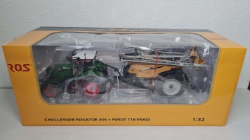 Challenger Rogator 344 + Fendt 718 Vario Ros