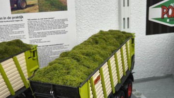 Modelbouw Silage gras licht groen