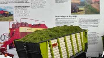 Modelbouw Silage gras licht groen