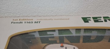 Fendt 1165 MT 1ste edition