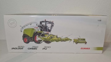 Claas Jaguar 870 + Orbis 750 + Pu 300