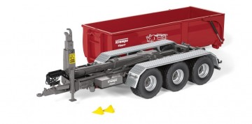 Krampe Haakarm carrier + afzetcontainer Big Body 750